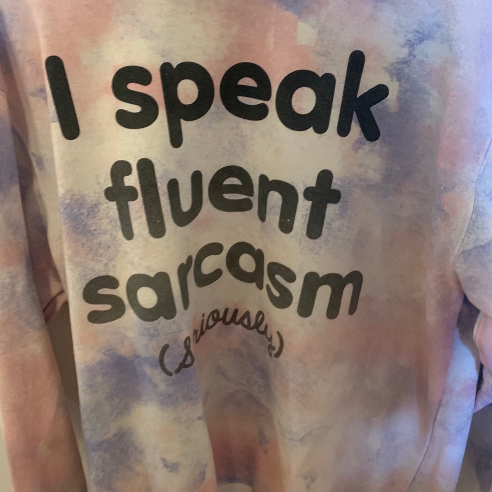 Tie die sweatshirt